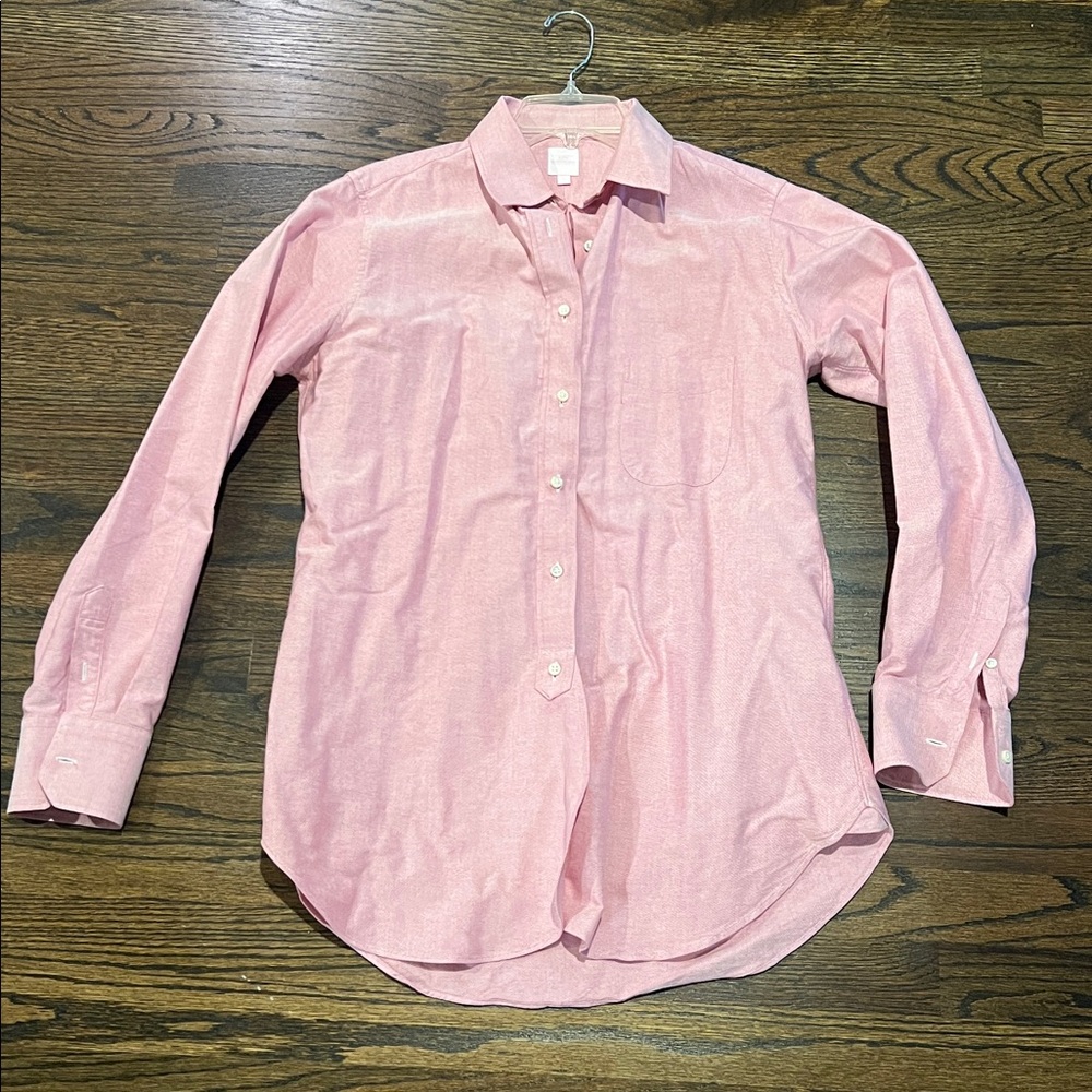 ANN MASHBURN Pink Button-Down Shirt